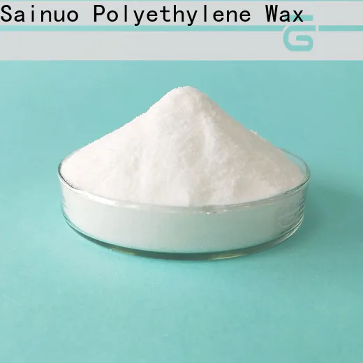Sainuo Latest white granule pe wax for business for PVC products