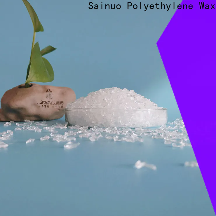 Sainuo Buy polypropylene wax for color masterbatch factory used in polypropylene drawing release agent