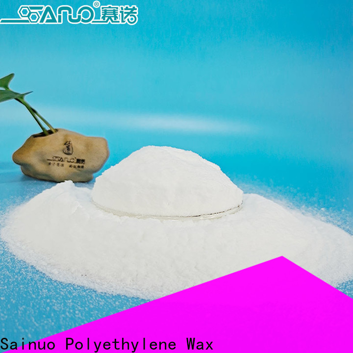 Sainuo polyethylene wax for stabilizer supplier for color masterbatch